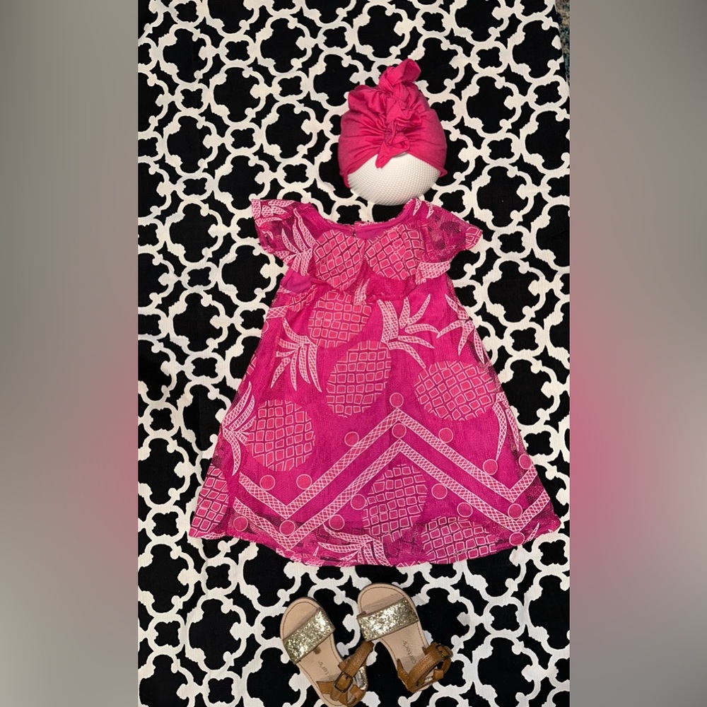 3T Oshkosh pineapple dress